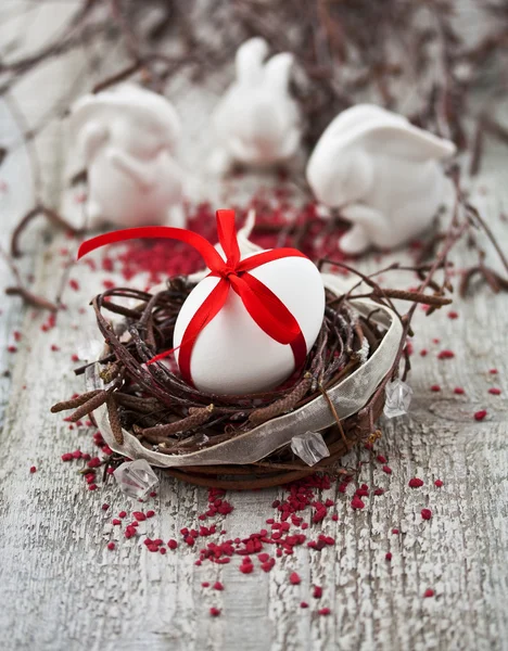Velikonoční vejce hnízda — Stock fotografie