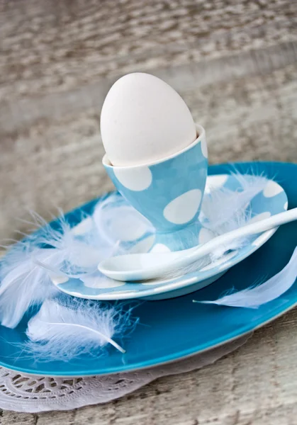 Desky a vejce — Stock fotografie