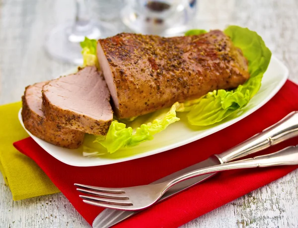 Svinekjøtt Tenderloin – stockfoto