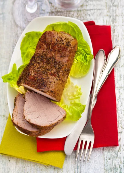 Svinekjøtt Tenderloin – stockfoto