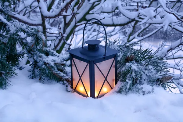 Lanterna de Natal — Fotografia de Stock