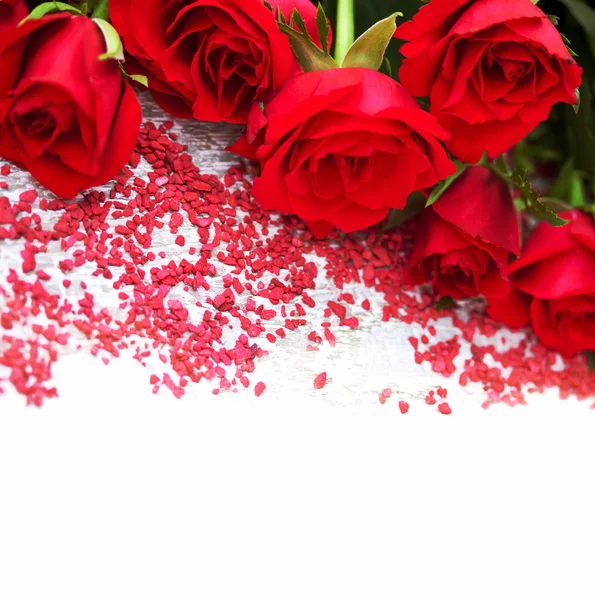 Background with Roses — Stock Photo, Image