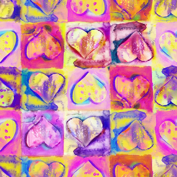 Heart Seamless Pattern — Stock Photo, Image