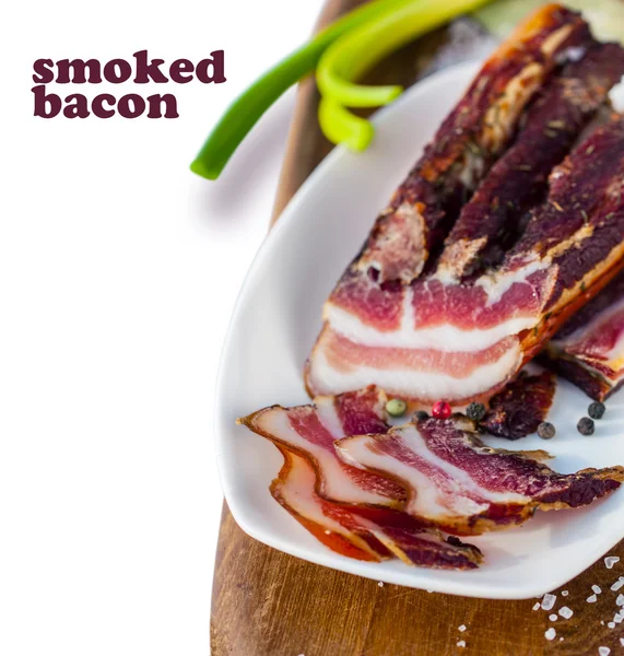 Smoked Bacon — Stock Photo, Image