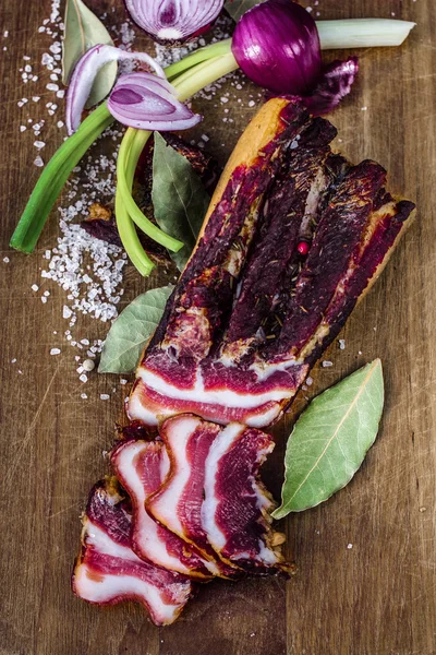 Smoked Bacon — Stock Photo, Image