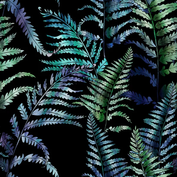 Fern Seamless Pattern — Stock Photo, Image