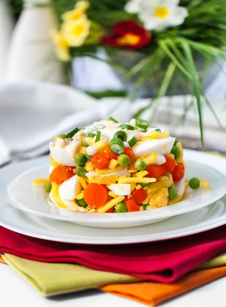 Salada de ovo de Páscoa — Fotografia de Stock