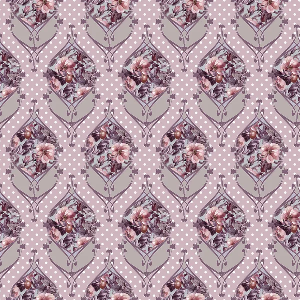 빅토리아 완벽 한 패턴 — 스톡 사진