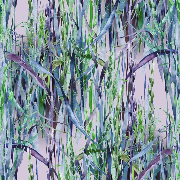 草のシームレスなパターン — ストック写真