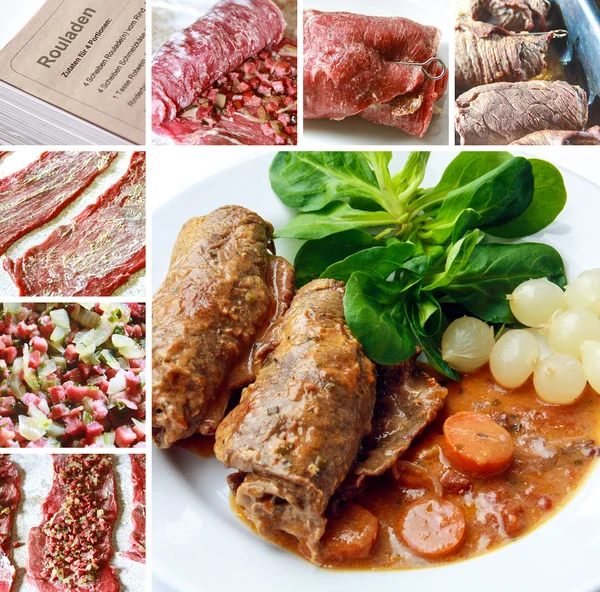 German Beef Rouladen — Stock Photo, Image