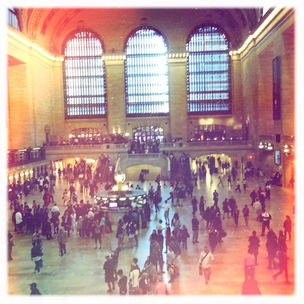 Grand Central Retro Photo Nueva York —  Fotos de Stock