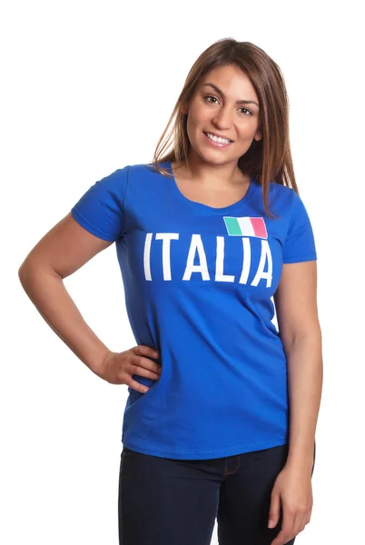 Постоянная итальянская девушка — стоковое фото