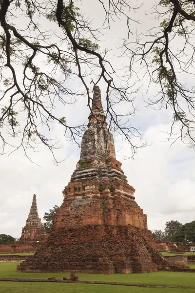 stupa wat chai watthanaram yılında ayutthaya, Tayland.