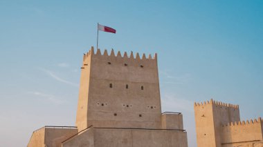 Doha, Katar 'daki tarihi Barzan Kulesi.