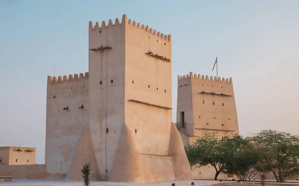 Ιστορικός Πύργος Μπαρζάν Στη Ντόχα Του Κατάρ — Φωτογραφία Αρχείου