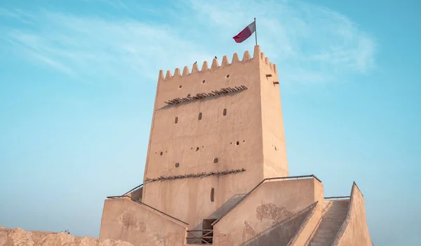 Barzans Historiska Torn Doha Qatar Mellanöstern — Stockfoto