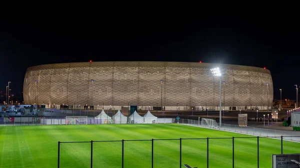 Doha Katar Aralık 2021 2021 Dünya Kupası Stadyumu Thumama Stadyumu — Stok fotoğraf