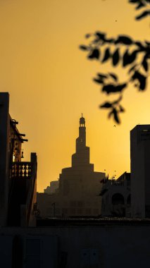 Doha, Katar 'ın Souq Waqif (geleneksel pazar) tarihi binalarından biri..