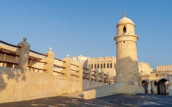 Ντόχα Κατάρ Ιανουάριος 2022 Ένα Από Ιστορικά Τζαμί Στο Souq — Φωτογραφία Αρχείου