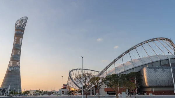 Doha Qatar Marzo 2022 Khalifa International Stadium Uno Los 2022 — Foto de Stock