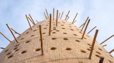 Katara Kültür Köyü 'ndeki güvercin kuleleri, Doha, Katar