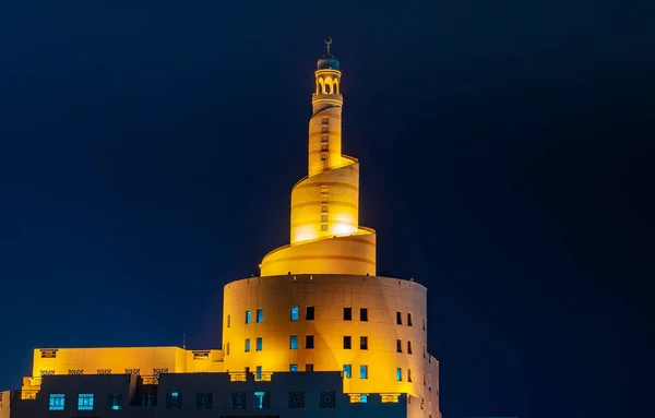 Doha Qatar May 2022 View Fanar Building Night Souq Waqif — 图库照片