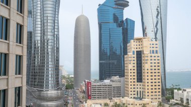 Doha, Qatar- August 05,2022 : doha city getting decorated for FIFA worlcup.