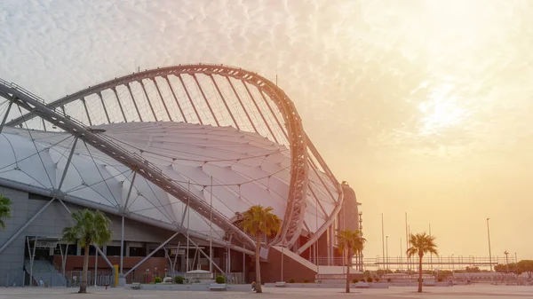 Estádio Internacional Khalifa Também Conhecido Como Estádio Nacional Estádio Multi — Fotografia de Stock