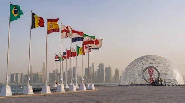 Doha Qatar July 2022 Fifa World Cup Qatar 2022 Official — Foto de Stock