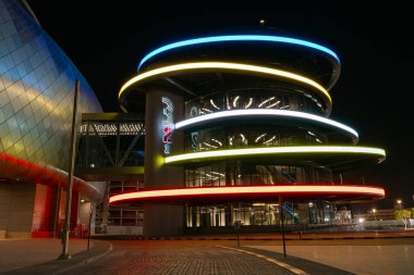321 Museum, doha,qatar- june 06,2022 ; newly build sports museum in the aspire zone,doha, qatar.