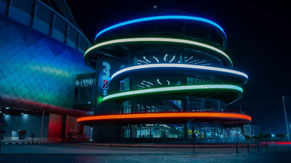 Doha Qatar June 2022 Newly Build 321 Sports Museum Museum — Stock Photo, Image