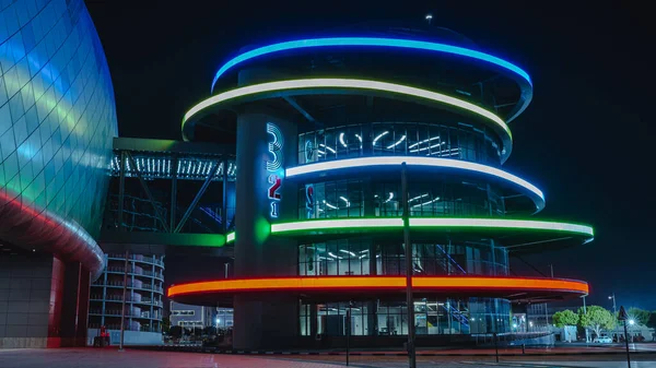 Doha Qatar Juni 2022 Het Nieuw Gebouwde 321 Sportmuseum Museum — Stockfoto