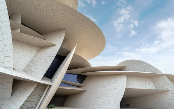 Доха Катар Октября 2022 Года Национальный Музей Катара Является Национальным — стоковое фото