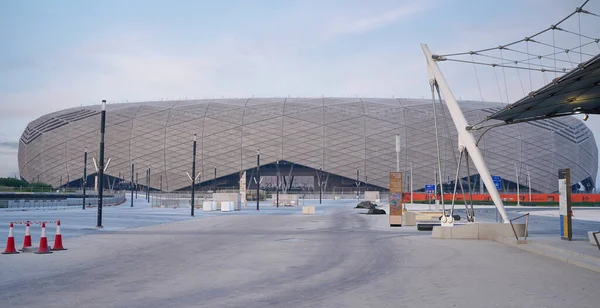 Doha Katar Október 2022 Oktatás City Stadium Egy Labdarúgó Stadion Stock Kép