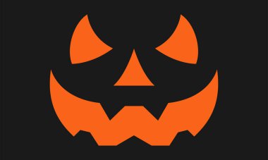 Mutlu Cadılar Bayramı Kabak Suratlı Pankart Tasarım Şablonu