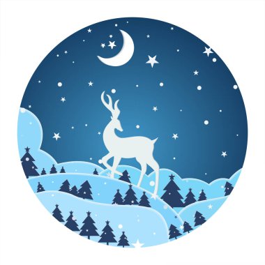 Kağıt kaplı Noel 3 d Sevgili Grafik