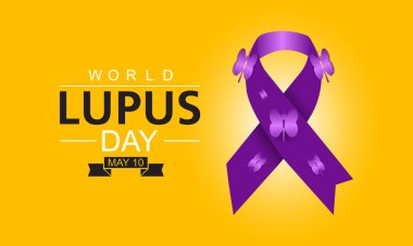 Dünya Lupus Günü. Pankart, poster, kart ve arkaplan tasarımı için sağlık bilincini derinlemesine anlamak.