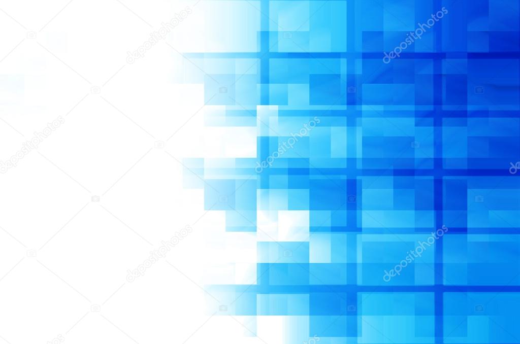 blue square abstract background 