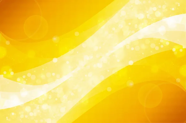 Bokeh on yellow background — Stock Photo, Image