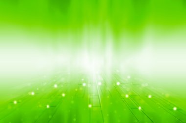 Soyut yeşil teknoloji arka planı. 