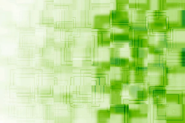 Zielony kwadrat streszczenie tło — Zdjęcie stockowe