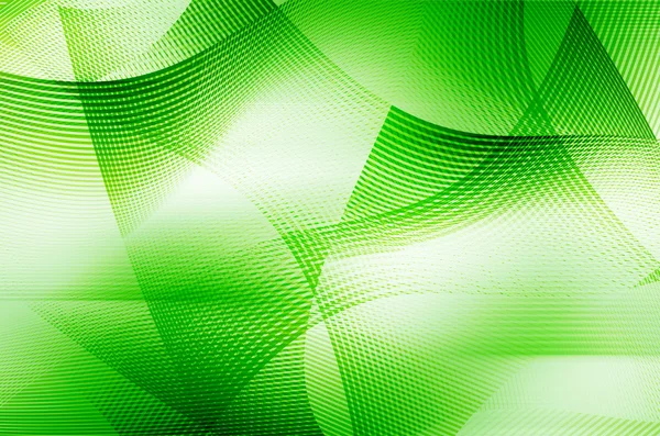 Abstract green line curves background. — Stock Photo, Image