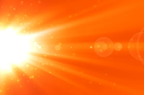 mercek parlaması ile turuncu arka plan