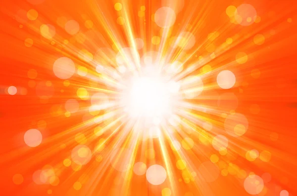 Orangel bokeh tło światło — Zdjęcie stockowe
