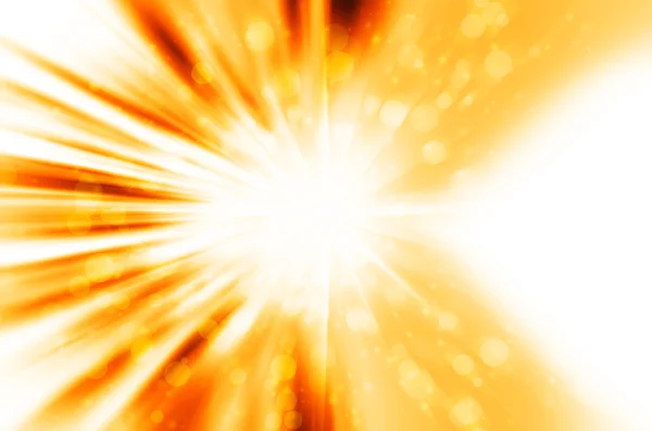 Абстрактный звездный свет с желтым фоном — стоковое фото