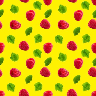 Ahududu ile kusursuz desen. Böğürtlenler soyut arka plan. Paket tasarımı için ahududu deseni