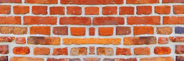 Background Old Rustic Red Brick Wall Red Brick Wall Texture — ストック写真