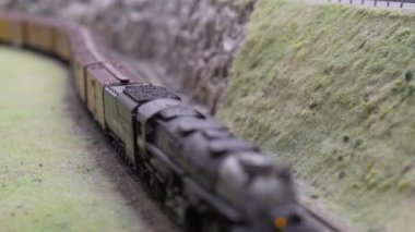 HAMBURG, GERMANY - July 2022: Miniatur Wunderland in Hamburg. Worlds biggest model train diorama, Wonderland. Miniature Wonderland is a model railway attraction.