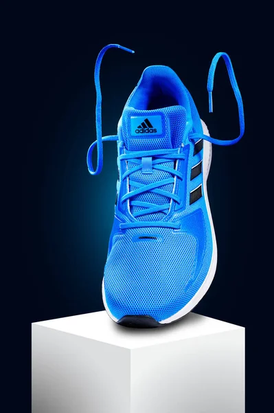 2022 Estonia Tallin Zapatos Adidas Runfalcon Zapatillas Adidas Running Color —  Fotos de Stock