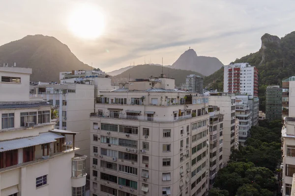 Rio Janeiro Brezilya Daki Copacabana Manzarası — Stok fotoğraf